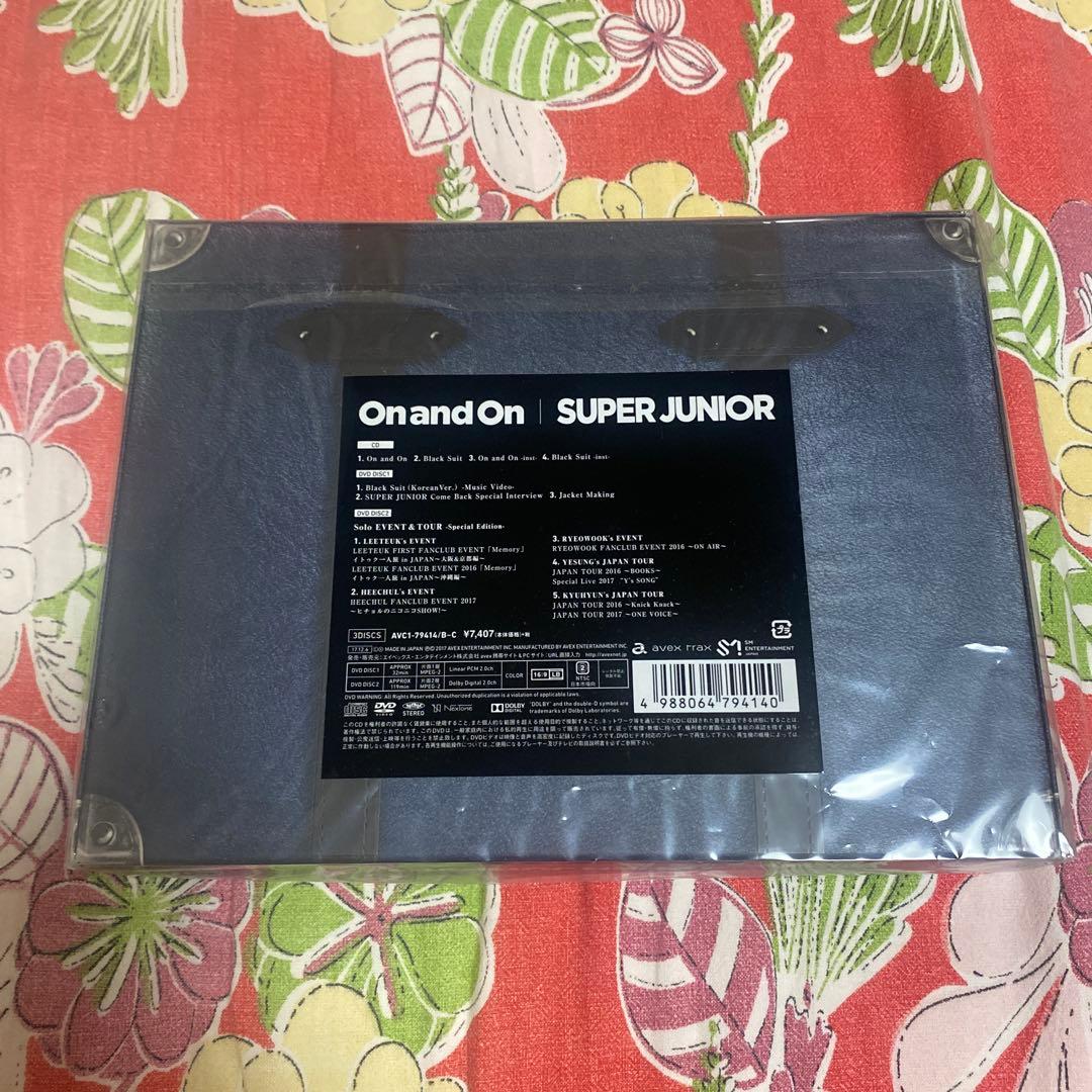 K-POP・アジア SUPER JUNIOR OnandOn CD+DVD