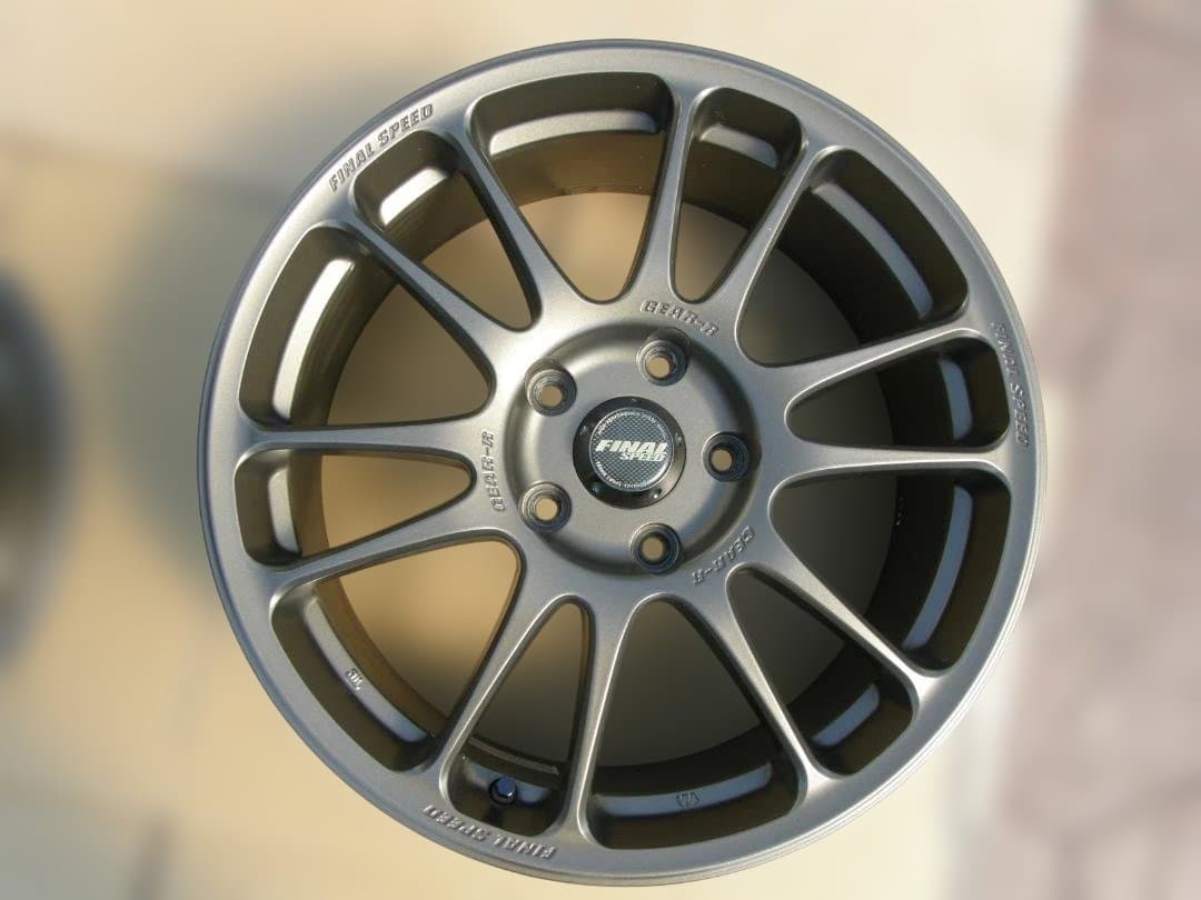 １7インチ 17X7.0J 5H PCD114.3 INSET43 4本ブロンズ