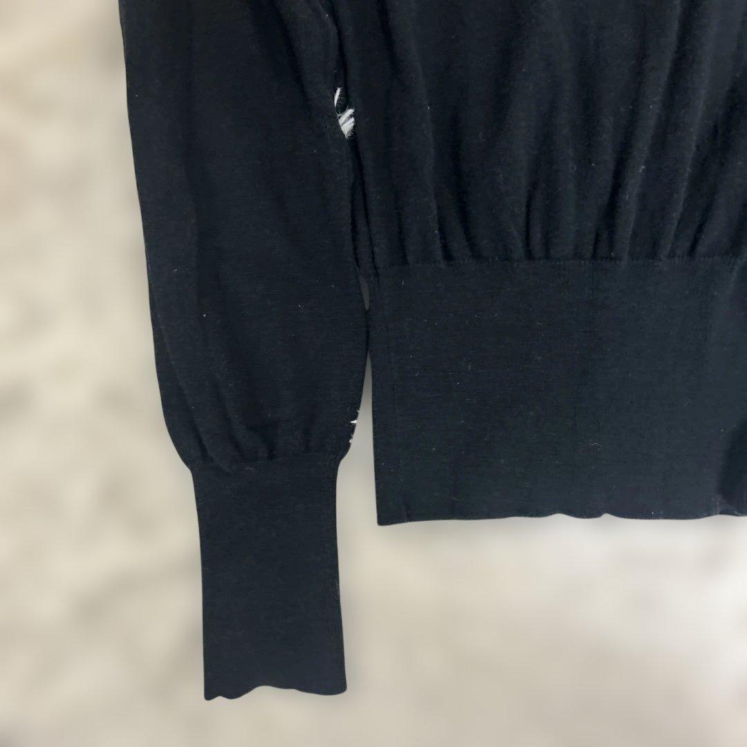 【美品】Vivienne Westwood カーディガン ブラック　オーブ　綿