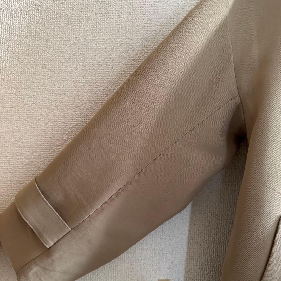 IENA コットンWクロスオーバー　チェスターコート 36 イエナ