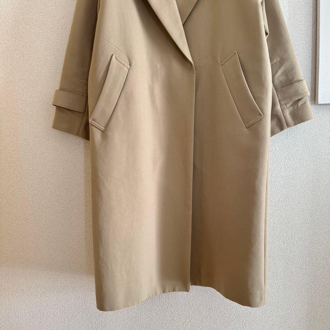 IENA コットンWクロスオーバー　チェスターコート 36 イエナ