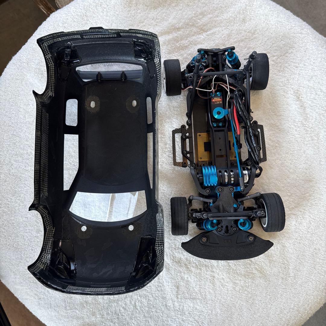 TAMIYA 1/10 M-07R オプション多数　スイフトボディ　引退セット