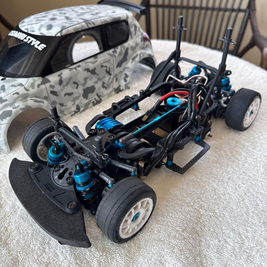 TAMIYA 1/10 M-07R オプション多数　スイフトボディ　引退セット