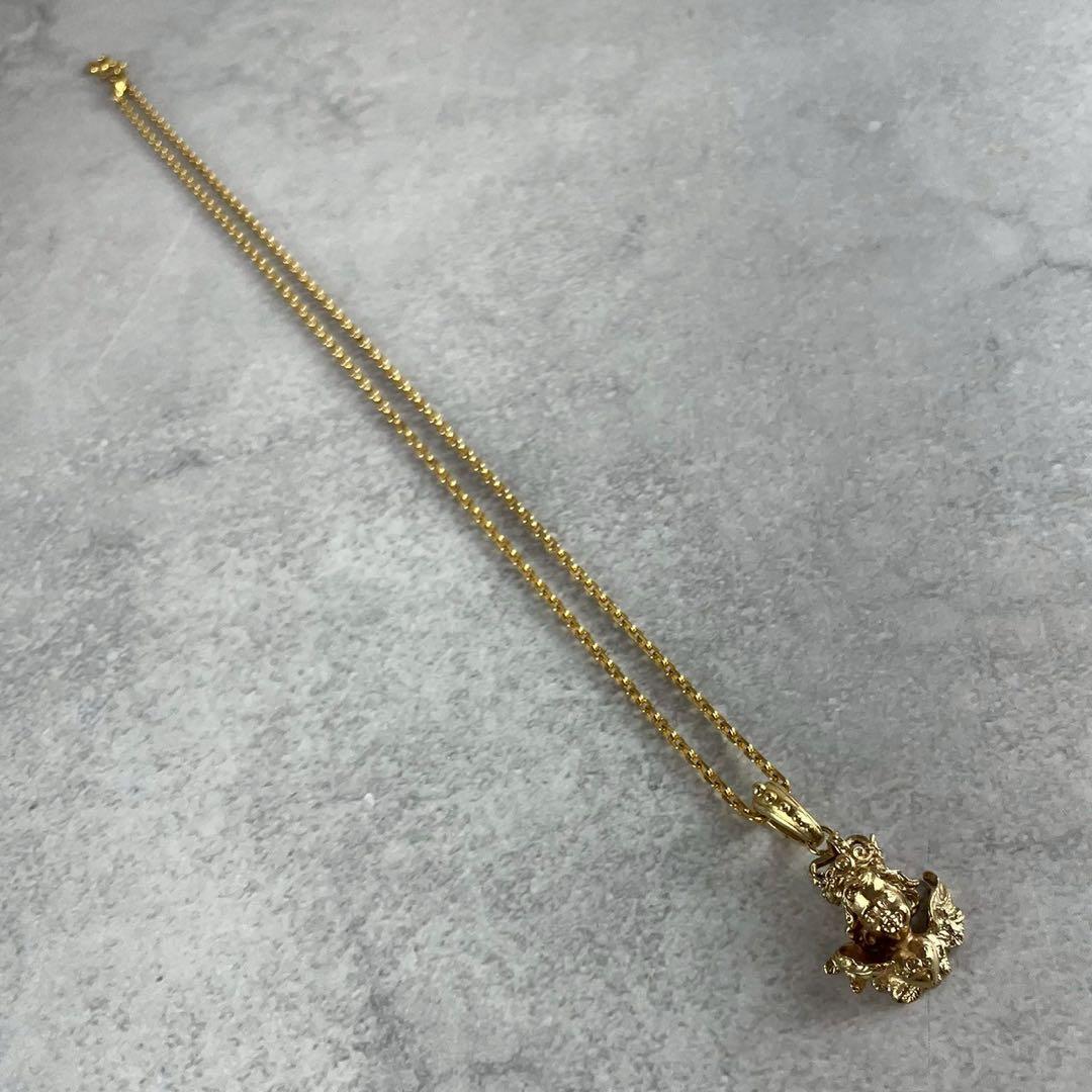 専用✨ DOLCE&GABBANA ネックレス エンジェル ゴールド 付属品完備
