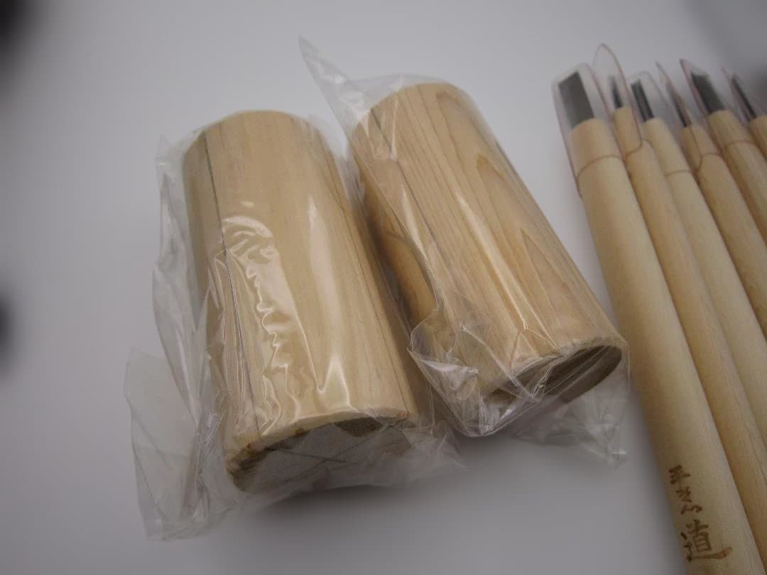 わらべ地蔵 ビギナーセット 木彫 彫刻刀6本 テキスト付 入門 セット