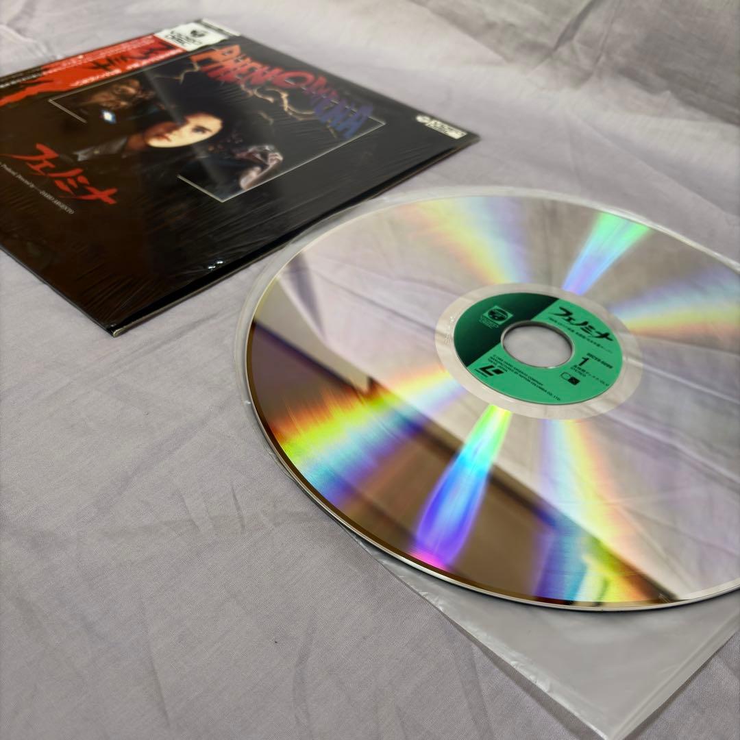 美品　帯付き　PHENOMENA フェノミナ レーザーディスク　ホラー映画