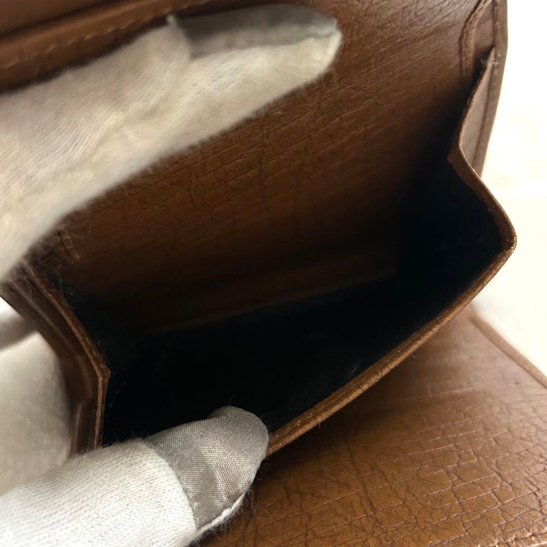 美品 GUCCI グッチ 三つ折り財布 折り財布 GGキャンバス