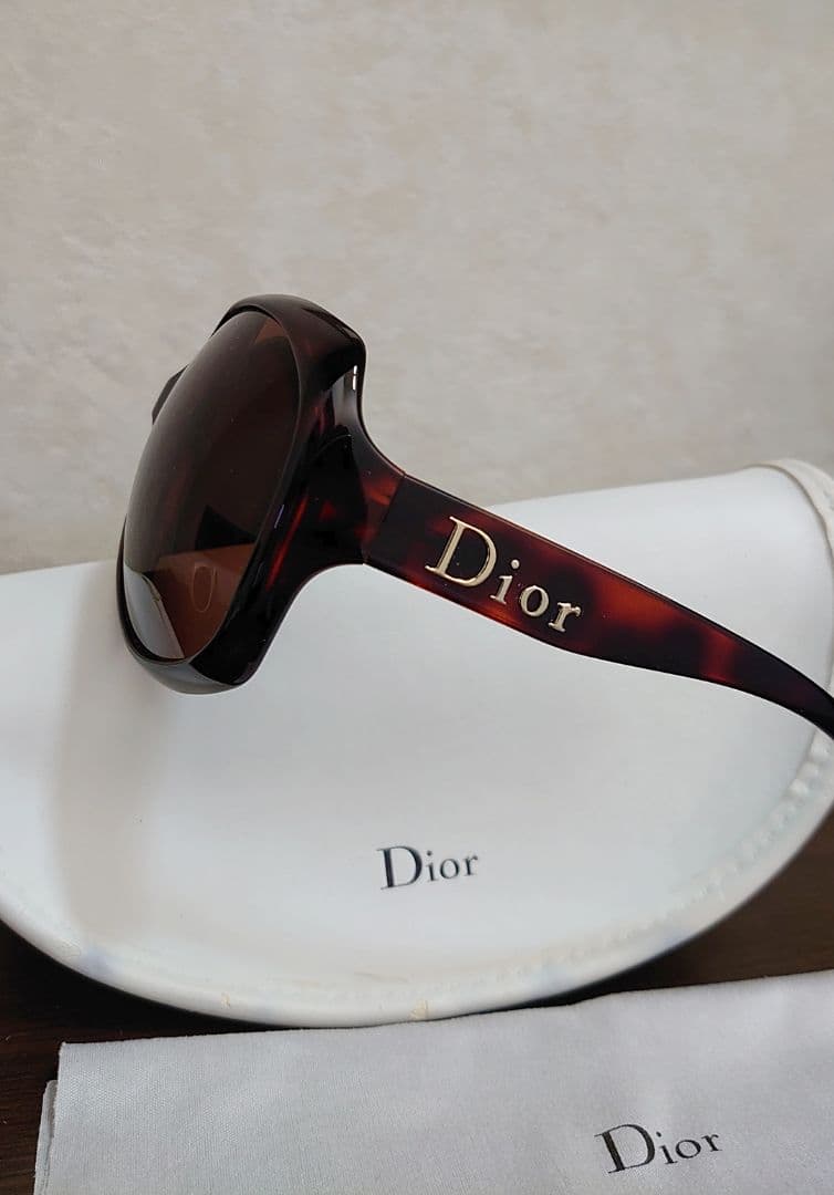美品 Dior ディオール GLOSSY1 グロッシー サングラス べっ甲