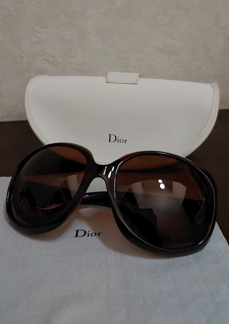 美品 Dior ディオール GLOSSY1 グロッシー サングラス べっ甲