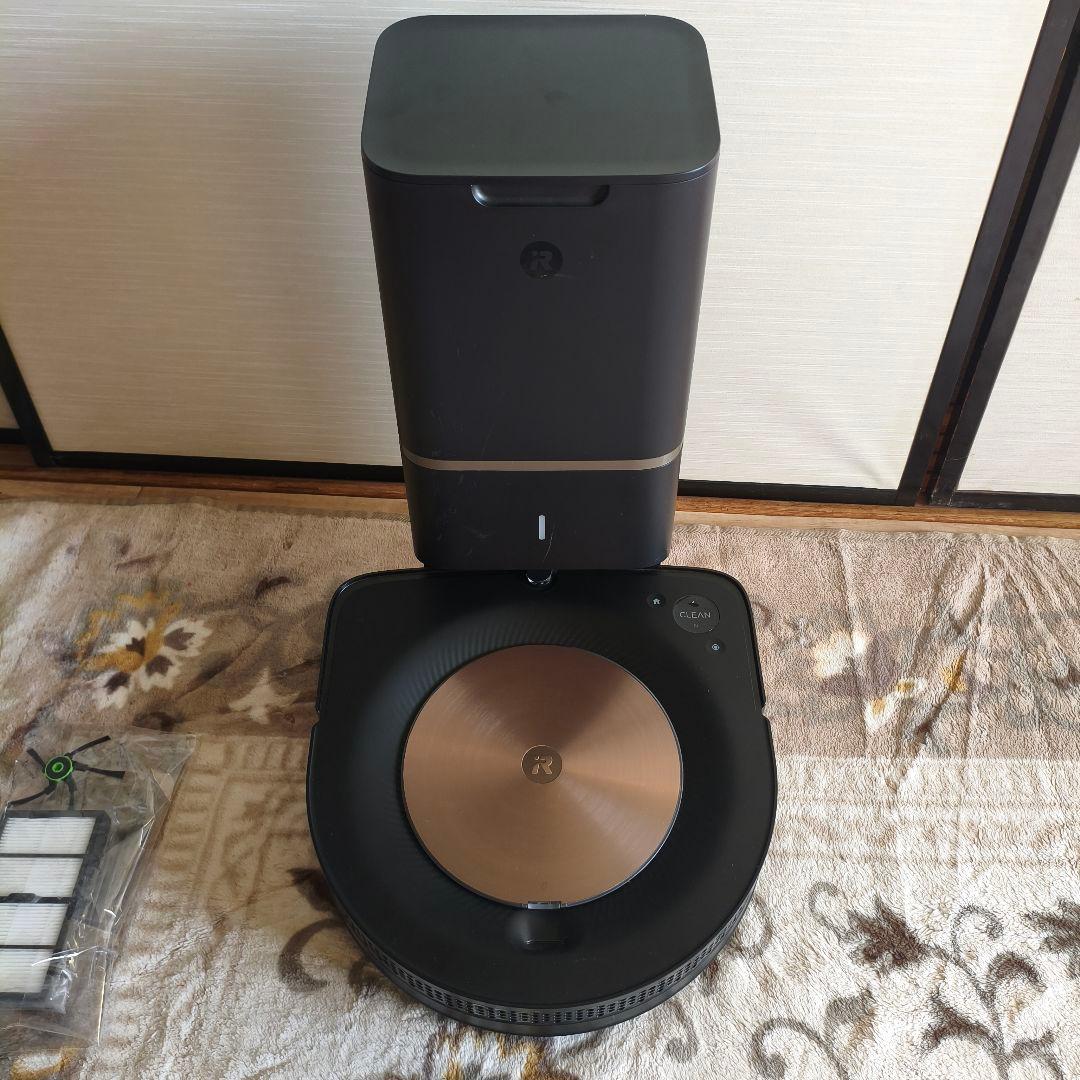 動作品 ロボット掃除機 本体 iRobot ルンバ s9+ クリーンベース