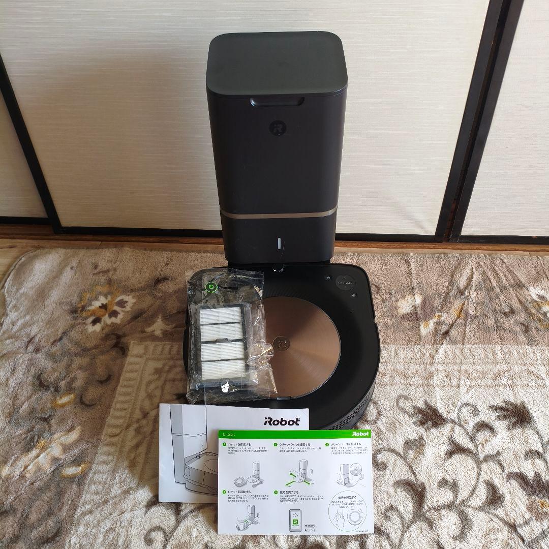 動作品 ロボット掃除機 本体 iRobot ルンバ s9+ クリーンベース