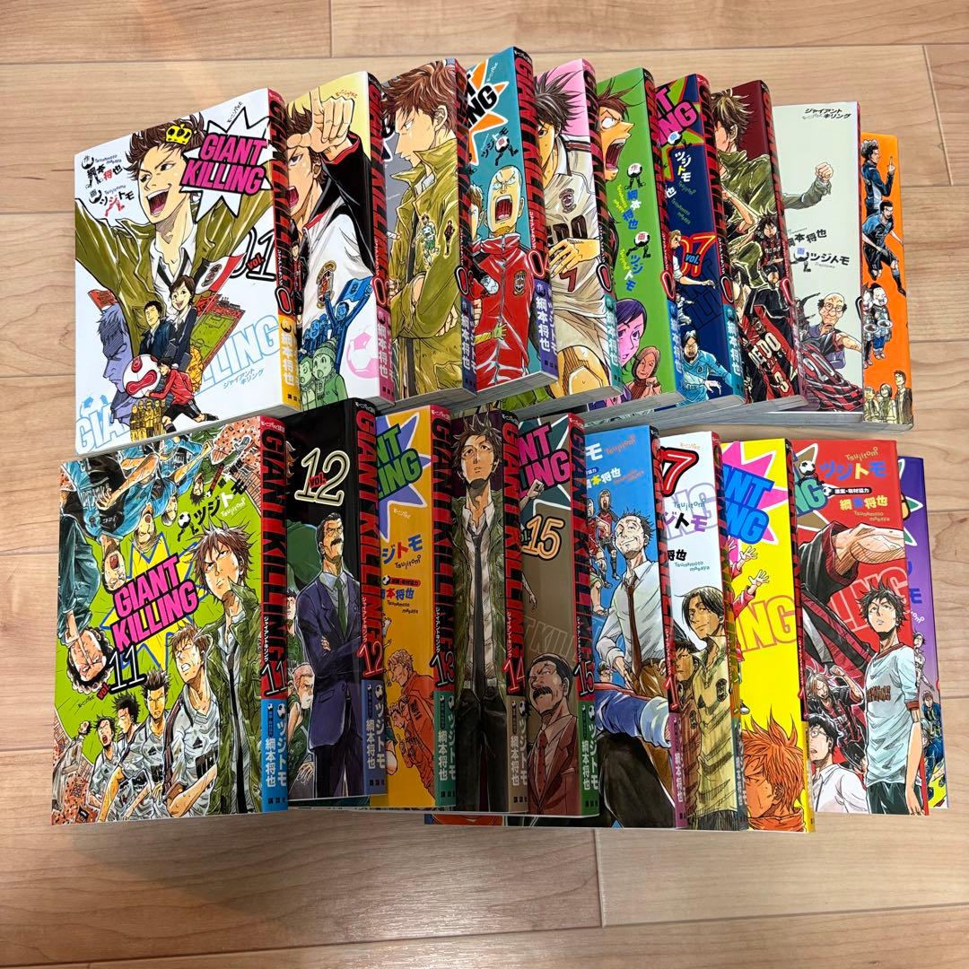 『GIANT KILLINGのコミック1巻から60巻までのセットです。中古品です