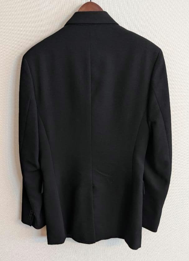 【Y's for men】 ウールギャバ　テーラードジャケット【中古美品】