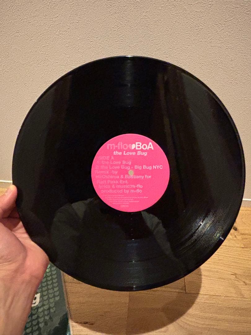 m-flo loves BoA the Love Bug レコード　美品