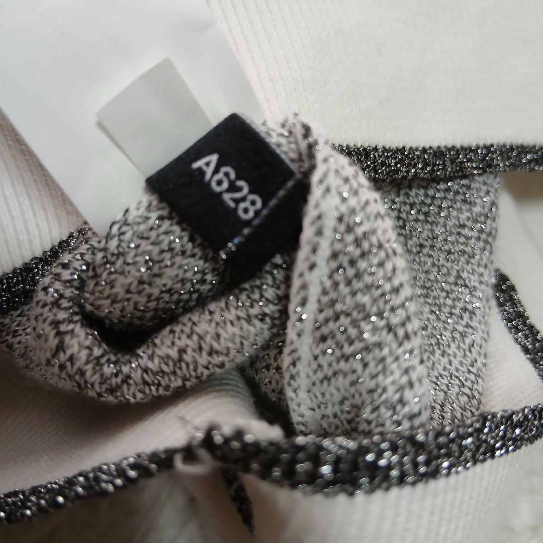 【Kate Spade】スペードフラワーカーディガンホワイト×ブラック