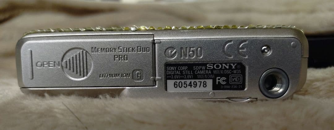 SONY コンパクトデジタルカメラ USB/AVケーブル付き