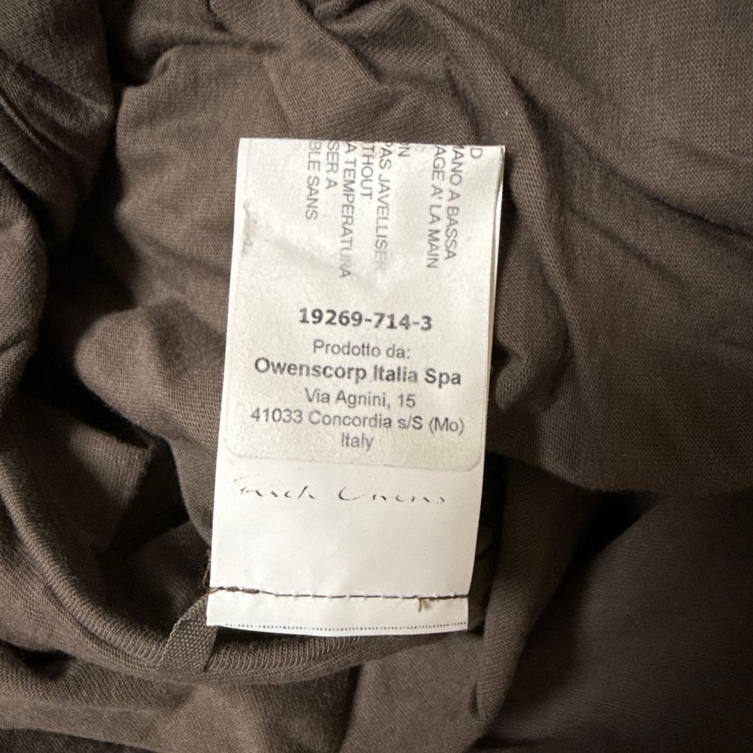 Rick Owens ノースリーブカットソー サイズS カラーDUST