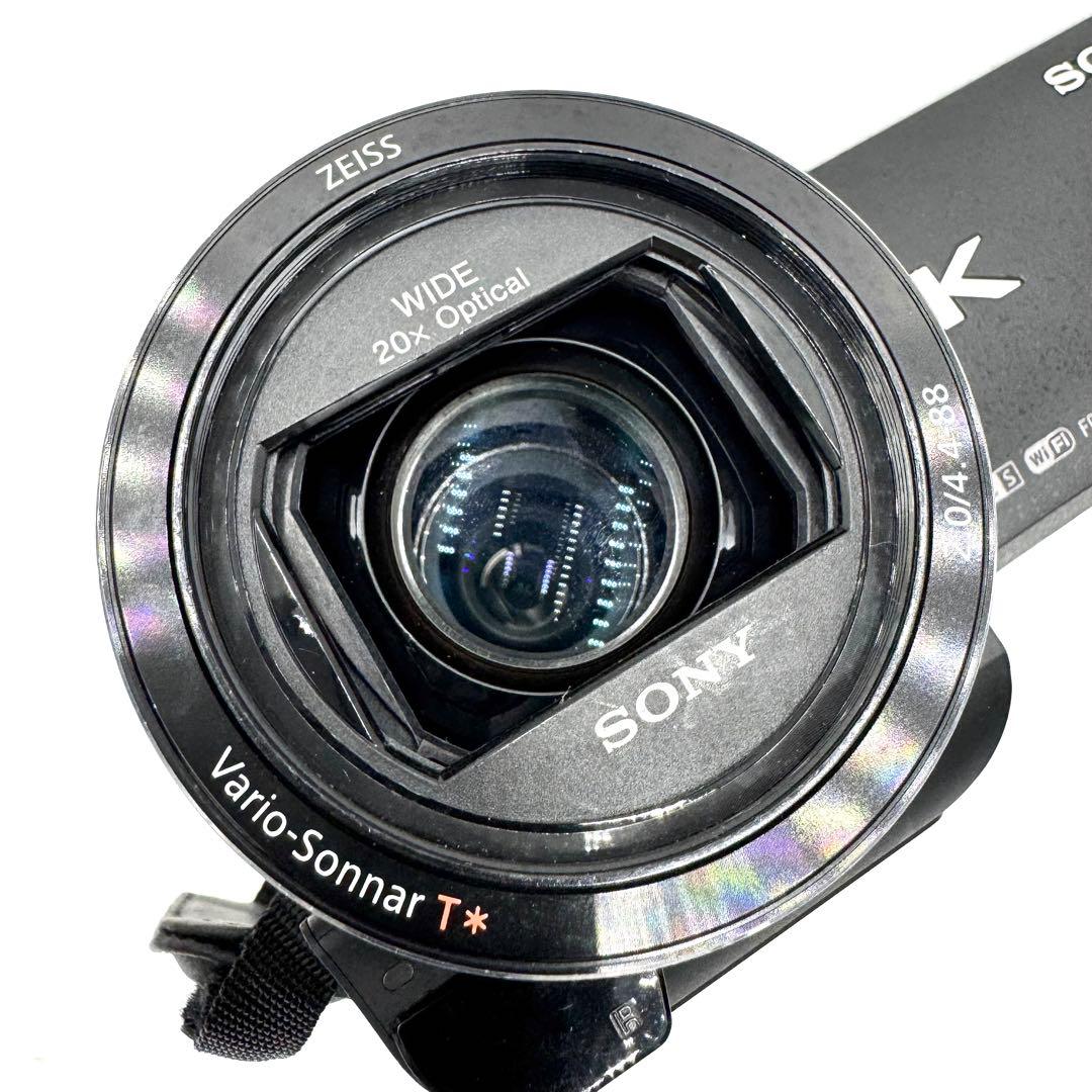 Sony 4K ハンディカム Handycam FDR-AX40 ブラック