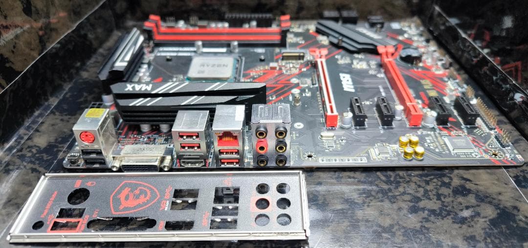 セット売り!! Ryzen5 3500X+MSI B450 GAMING 動確済