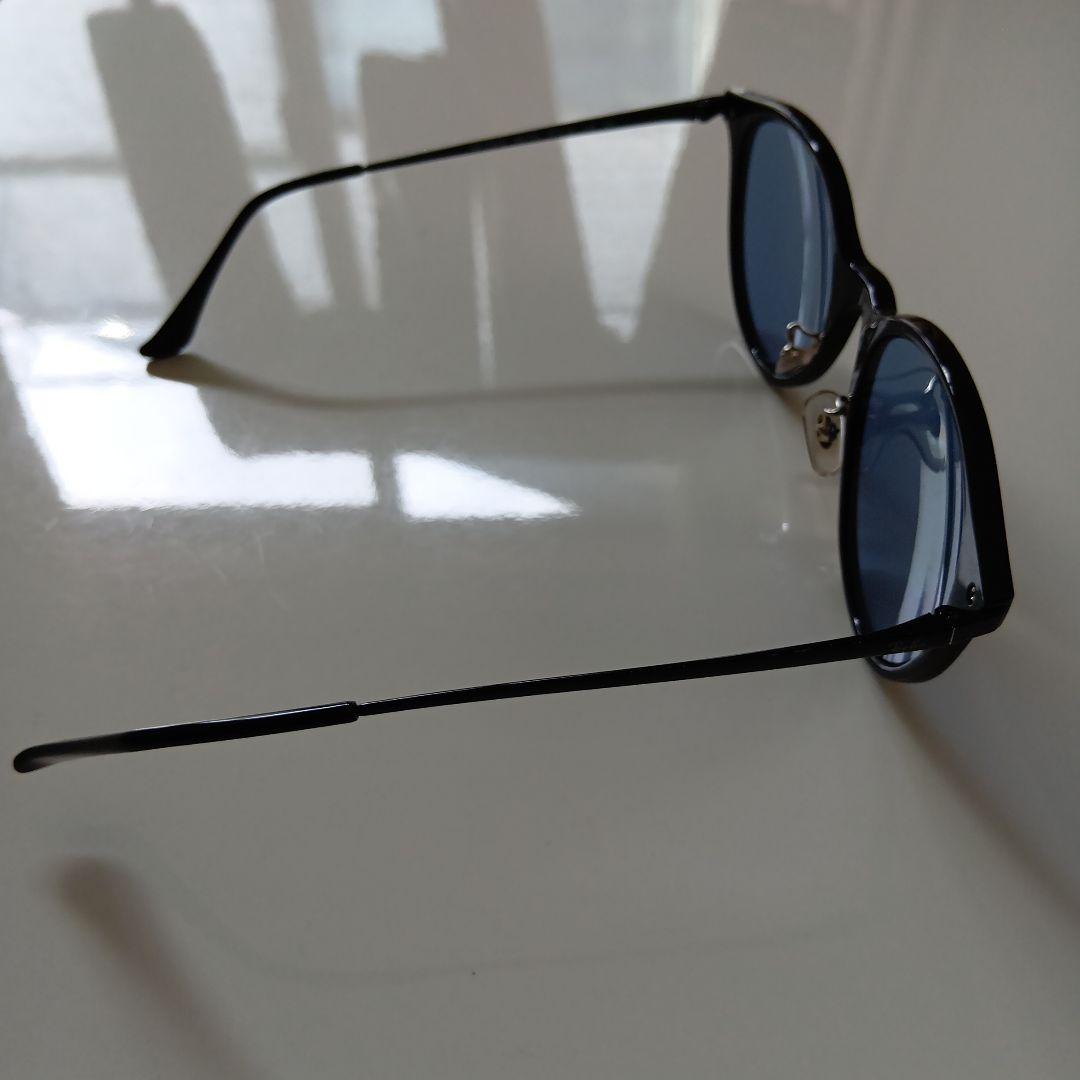 Ray-Ban RB4334D ブルーレンズ 人気モデル ケース付 レイバン