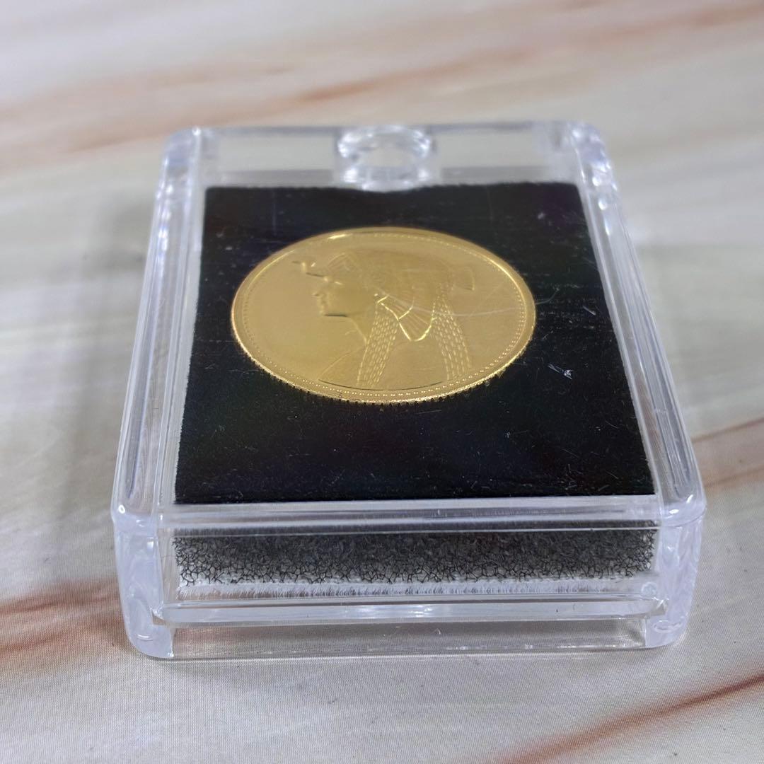 50ポンド　プルーフ　金貨　1993年　エジプト　クレオパトラ