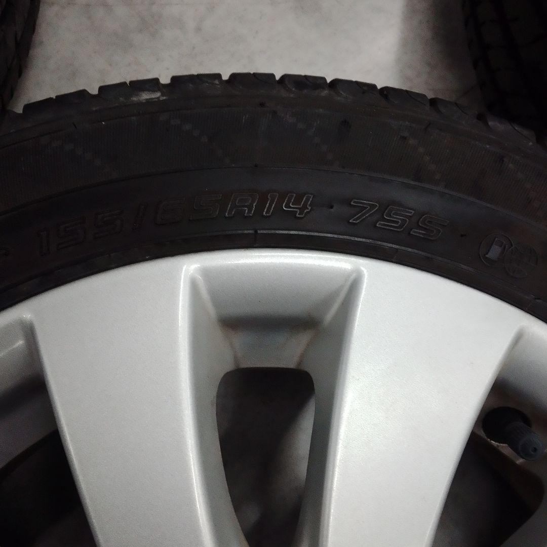 日産モコ純正14インチ アルミホイール