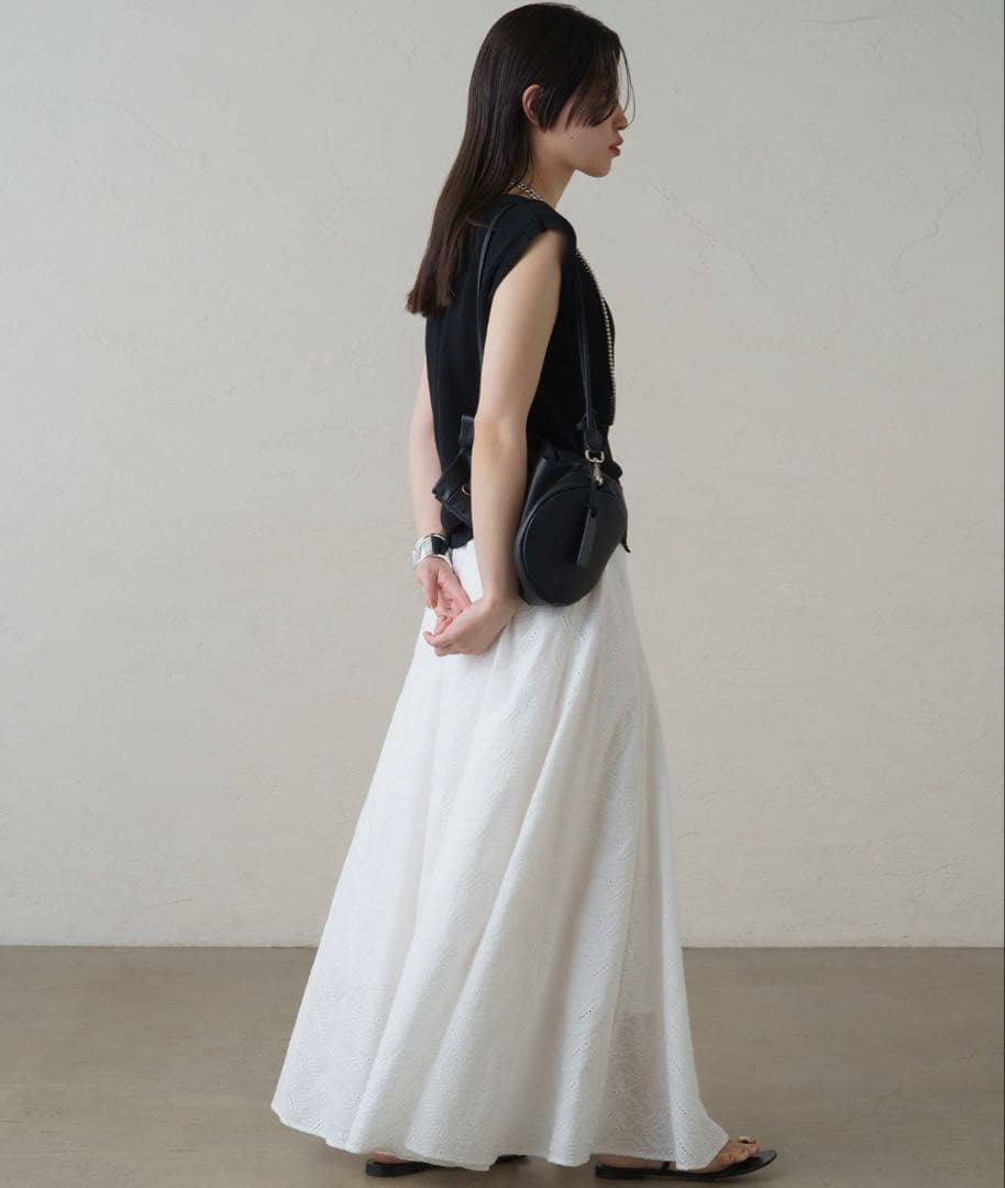 LOUNGEDRESS ペイズリーレーススカート