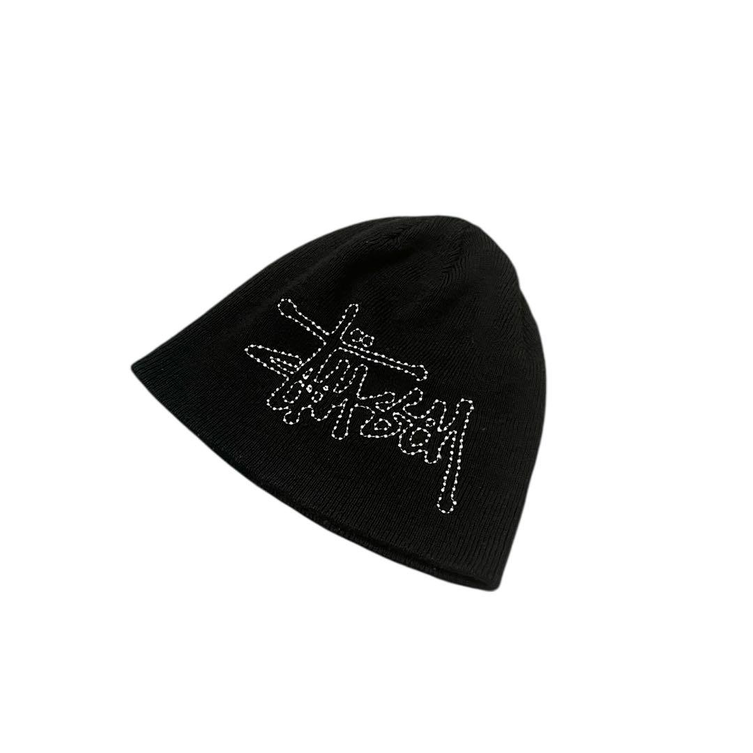 STUSSY Stitch Basic Logo Skullcap ビーニー