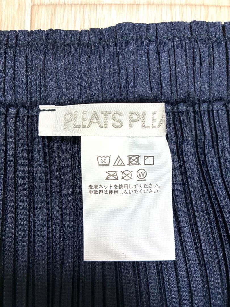 PLEATS PLEASE スカート ネイビー サイズ3