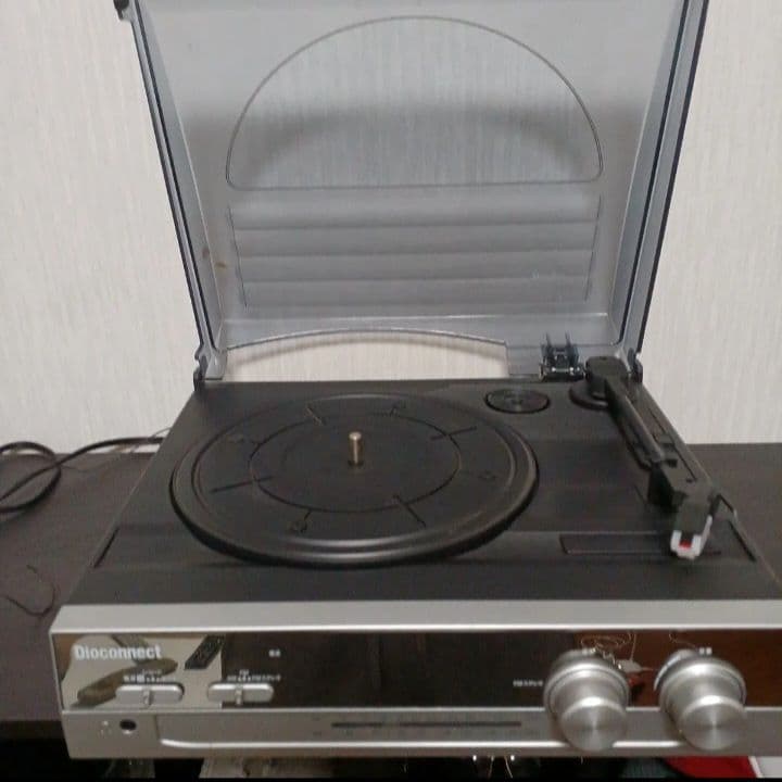 吉川晃司 レコード&ラジオ内臓レコードプレーヤーセット