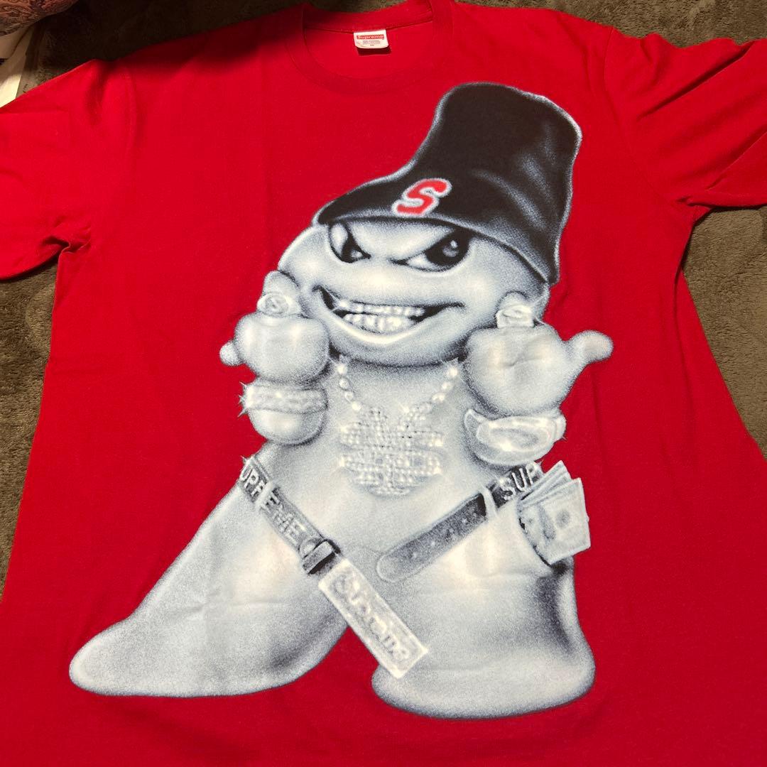 トップス Supreme man tee red