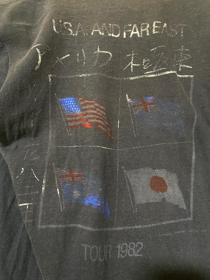 THE PRETENDERS 82年ヴィンテージTシャツ レア！