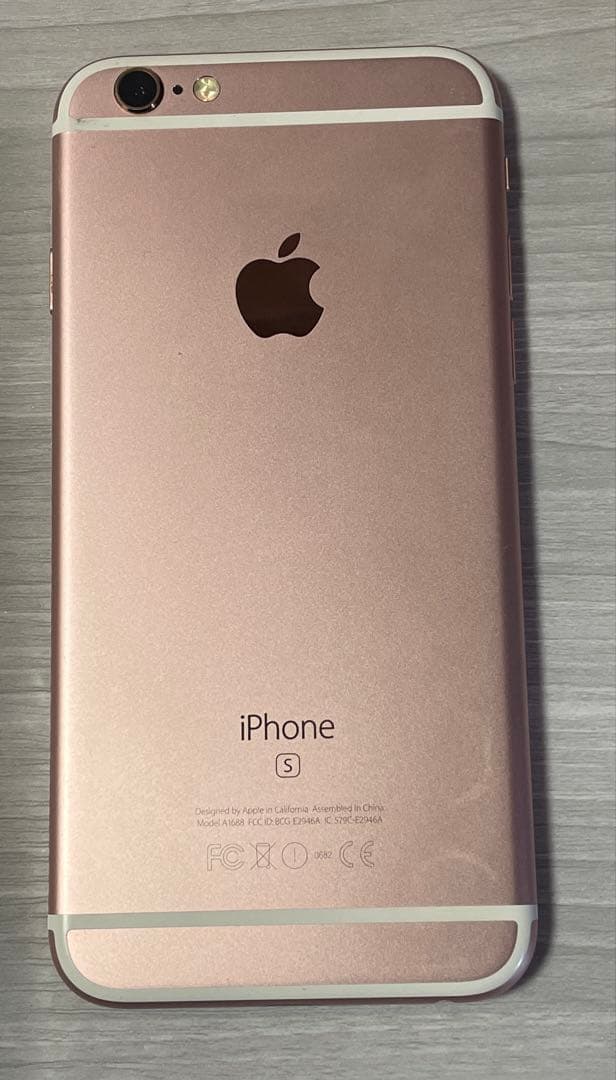バッテリー新品美品 simフリー IPhone6S 64GB