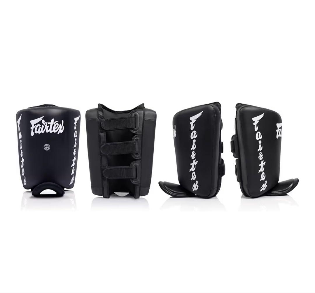 Fairtex ブラック ボクシングカーフパッド