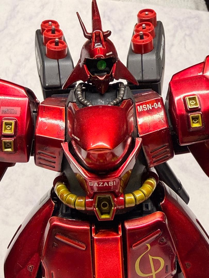 ★ハートランダー★ガンプラMG/MSN-04 サザビー/完全塗装完成品