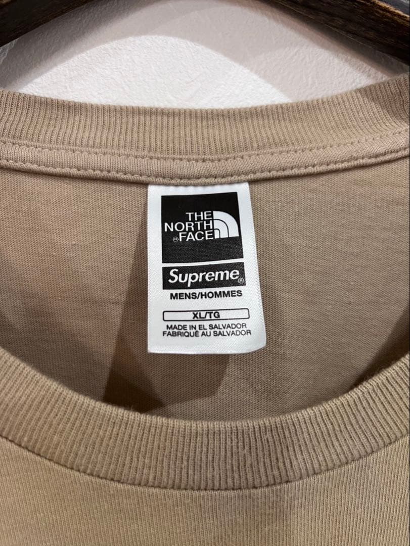 Supreme × THE NORTH FACE Tシャツ XL