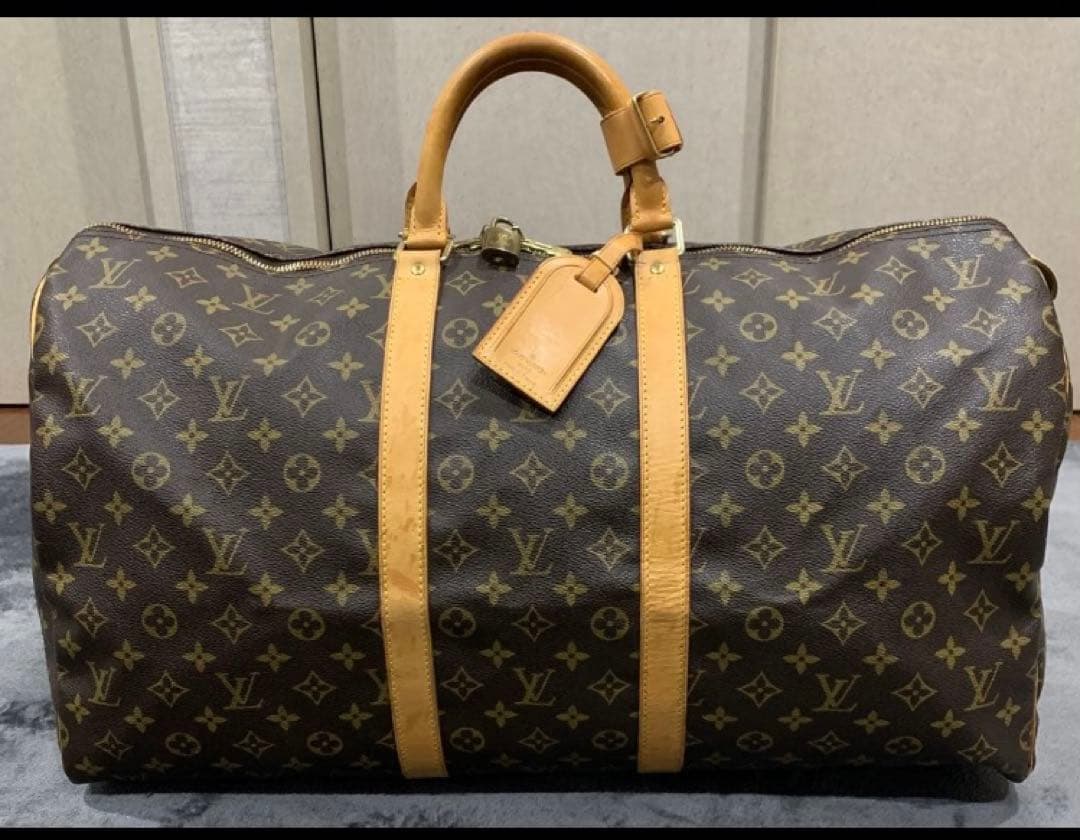 ルイヴィトン モノグラム　キーポル55cm ボストン