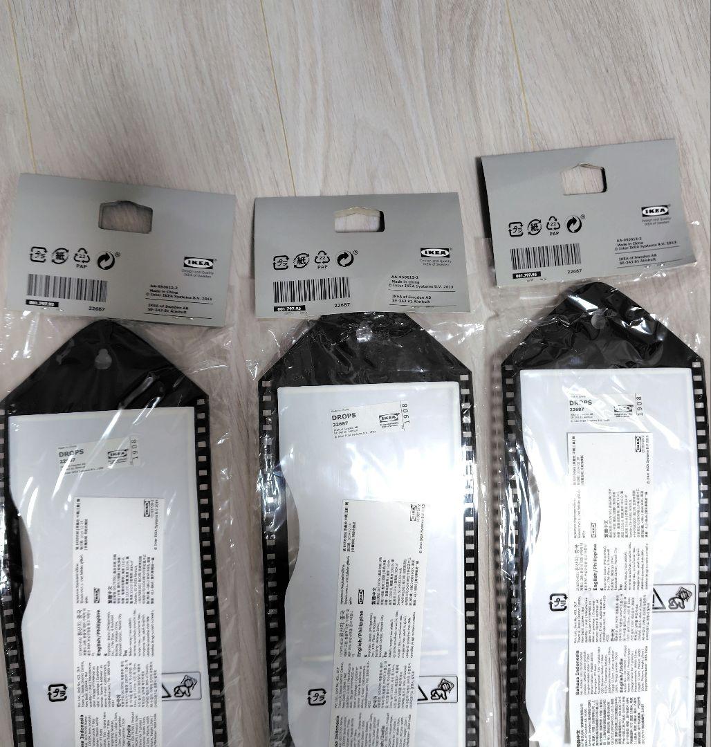 も*ん様 イケア DROPS フィルム風フォトフレーム 3個セット