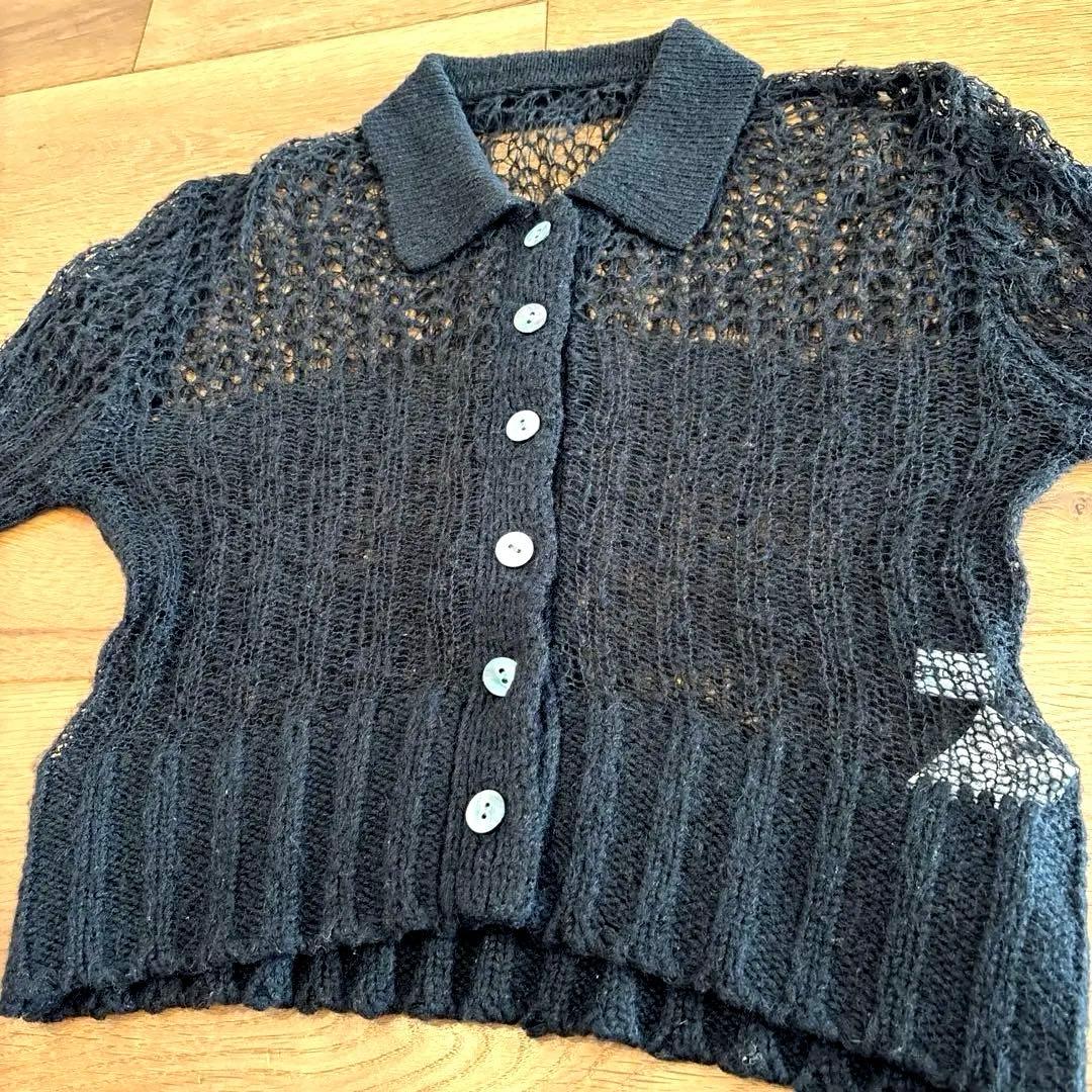 ⭐︎yuyusa⭐︎Maison Special シアーニットシャツ