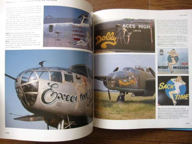 洋書 AIRCRAFT NOSE ART / J P WOOD
