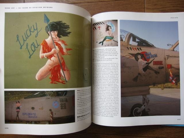 洋書 AIRCRAFT NOSE ART / J P WOOD