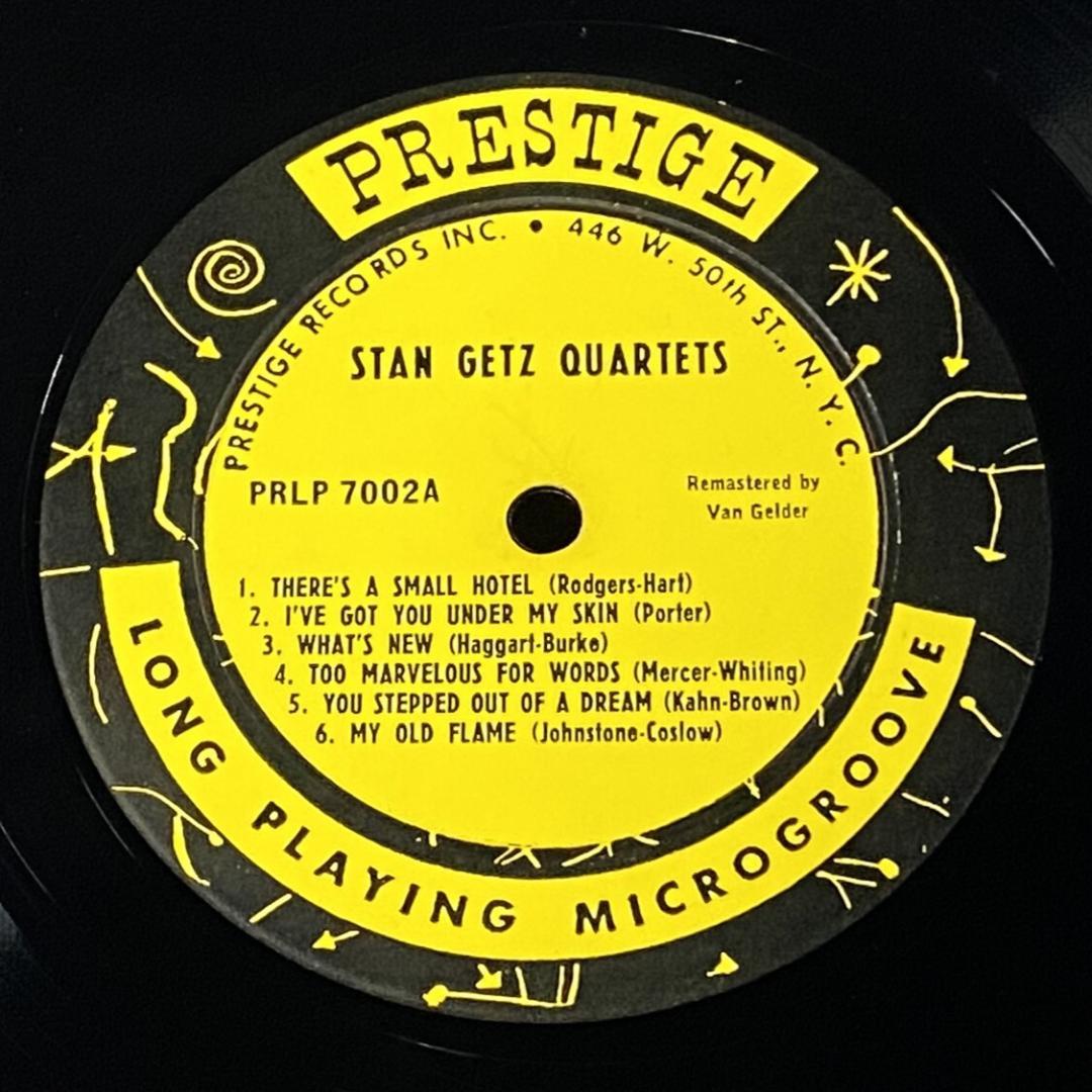 ★現状特価【USオリジナル／MONO／深溝／NYCラベル】 Stan Getz