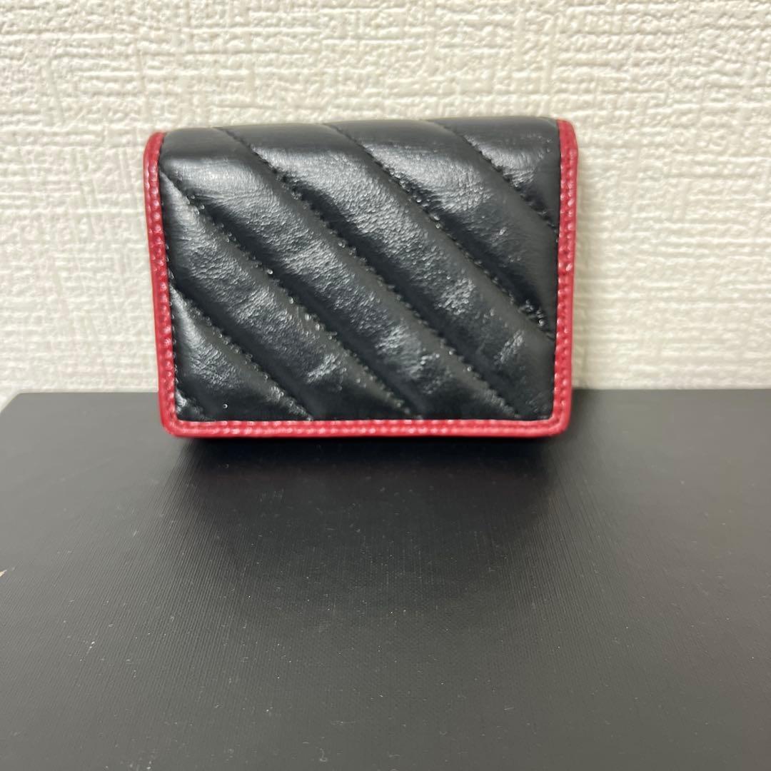 GGマーモント レザー 二つ折り 財布