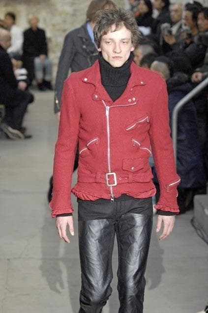 L*L様 コムデギャルソン JUNYA WATANABE ウール縮絨 ライダース