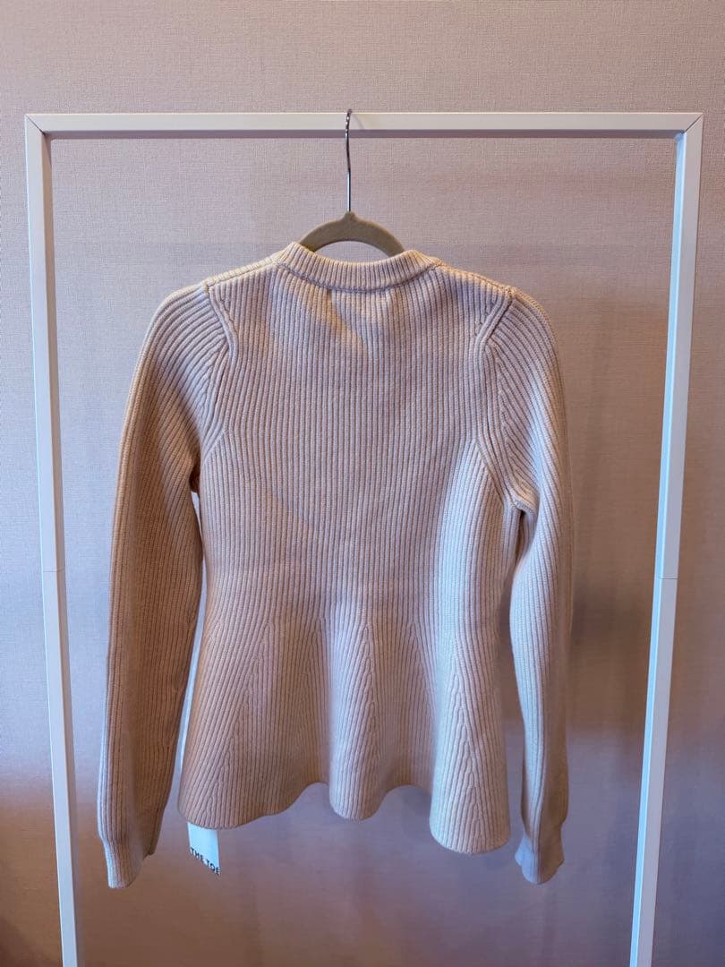 THE TOÉ Rosen Peplum Cardigan S