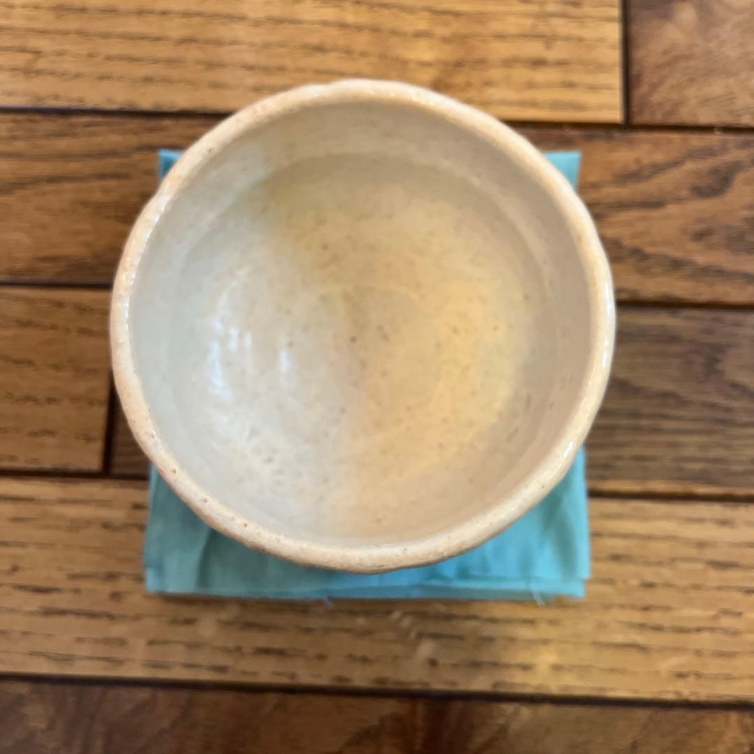 加藤酉翁(竹宝) 白茶碗