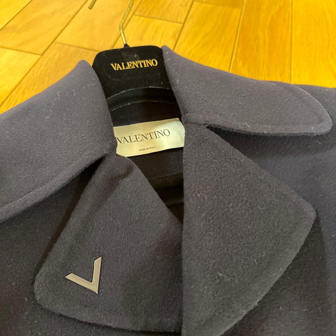 m*i様 VALENTINO ロングコート サイズ38 濃紺