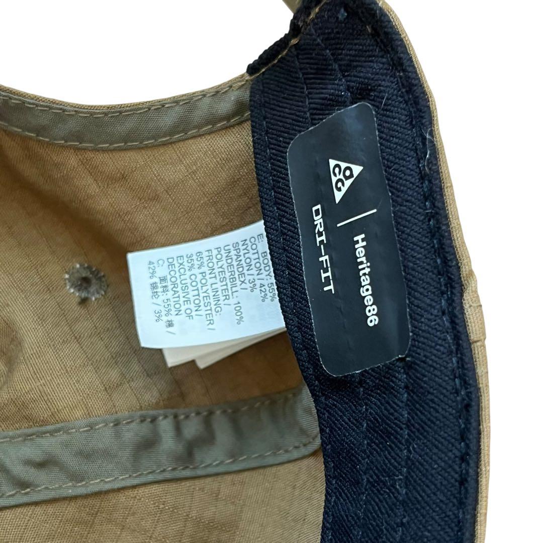 NIKE ACG ナイキ エーシージー キャップ ヘリテージ86 リップストップ