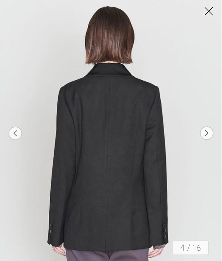＜ASTRAET＞PE/W ドビー ピークドラペル 6ボタン ジャケット