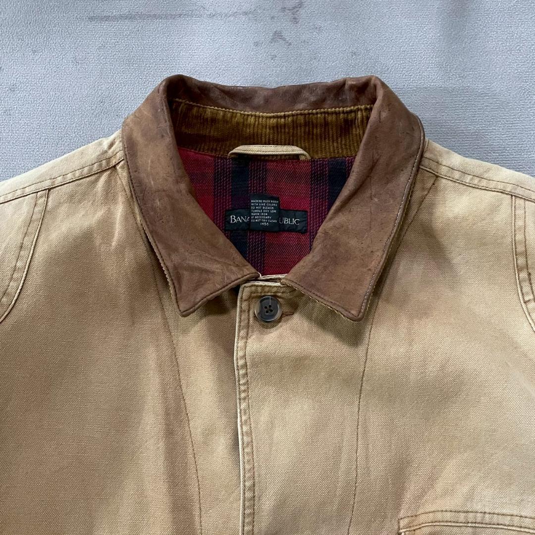 専用 90's BANANA REPUBLIC ダック ハンティングJKT XL